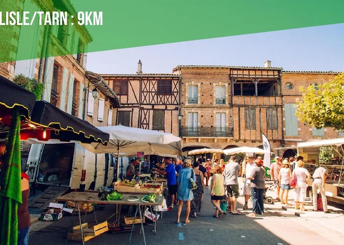 Le Nature Vigne Rouge Clim Gaillac Entre Albi-toulouse & Les Du Tarn بيت للعطل *