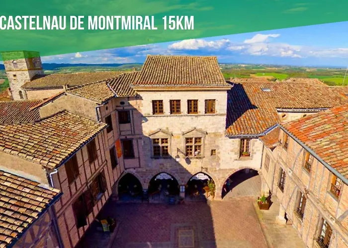 Le Nature Vigne Rouge Clim Gaillac Entre Albi-toulouse & Les Du Tarn Brens (Tarn)