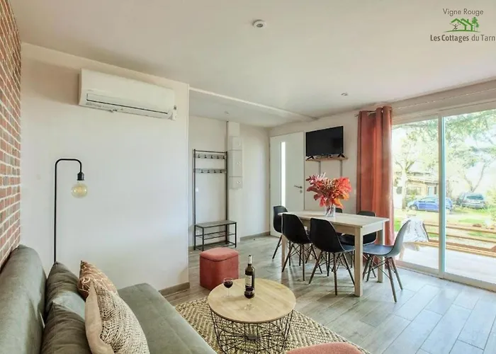 بيت للعطل Le Nature Vigne Rouge Clim Gaillac Entre Albi-toulouse & Les Du Tarn