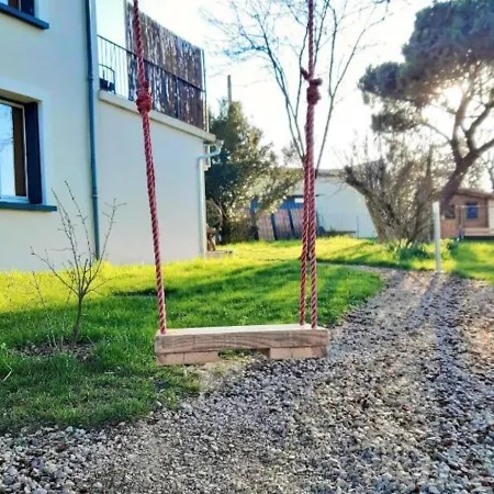 Vigne Rouge Sauna Nature Gaillac Lescottagesdutarn Feriehus Brens (Tarn)
