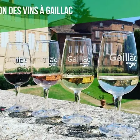 Feriehus Vigne Rouge Sauna Nature Gaillac Lescottagesdutarn Brens (Tarn)